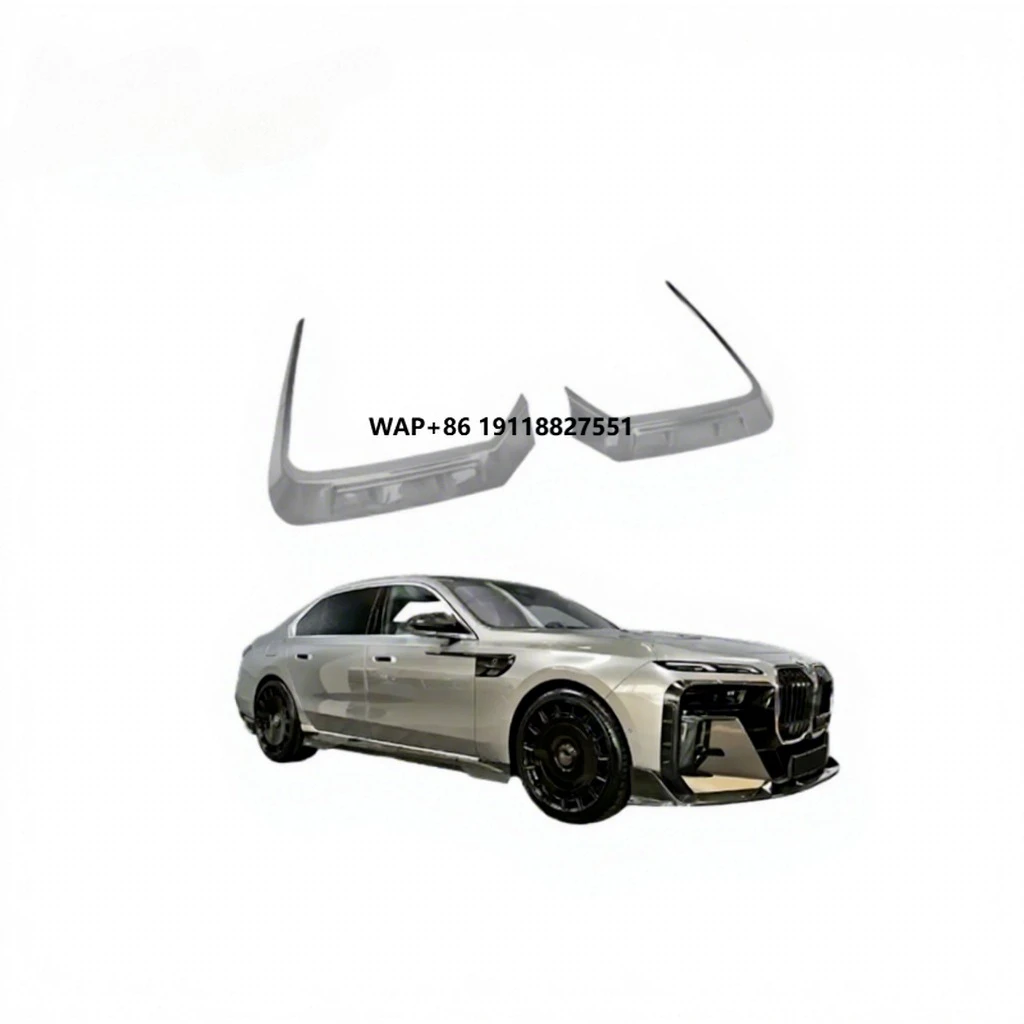 

MSY Style Full Dry Carbon Fiber Front Bumper Corner Extension for 7 Series 2023+