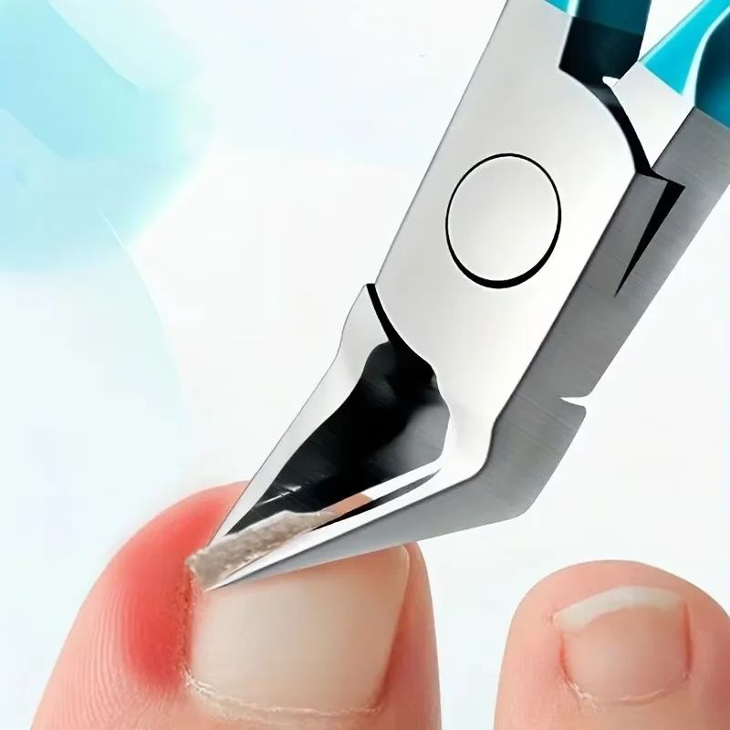 1Pc Toe Nail Clipper For Ingrown Or Thick Toenails Trimmer Professional Podiatrist Toenail Nipper With Stainless Steel