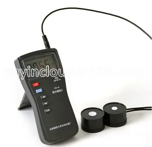 Ultraviolet Intensity Irradiation Meter. UV-A Dual-channel Automatic Ultraviolet Intensity Irradiation Meter, with 365 420 Probe