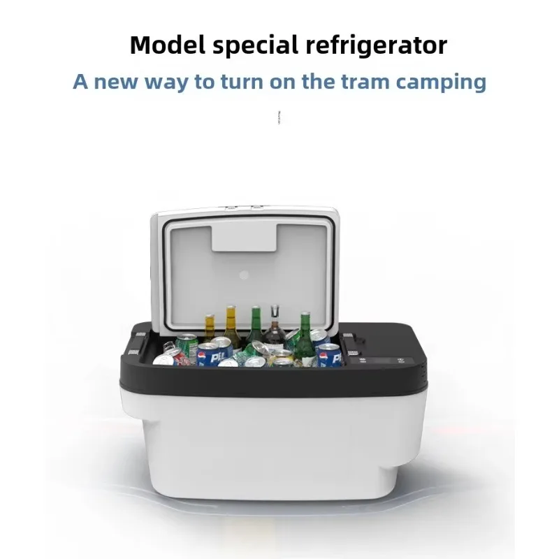 Large Capacity Car Refrigerator with Freezer Mode 12V Trunk Refrigerator Special Car Refrigerator for T-esla MODEL 3/Y