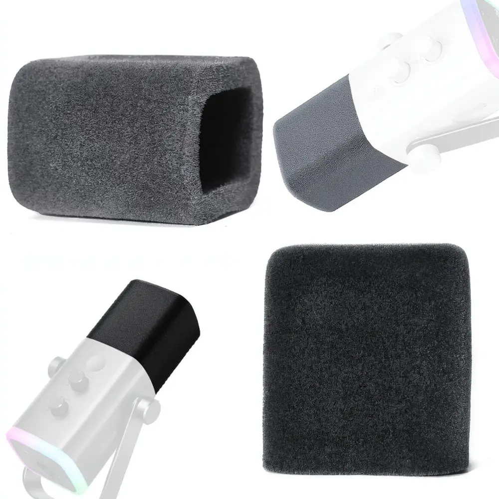 Foam Pop Filter For FIFINE AmpliGame AM8 Mic Windscreen Flocking Sponge Cover Noise Shield Recording Studio Equipment