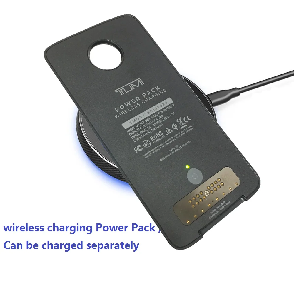 Extra battery charging case For motorola moto Z4 Z3 play Z2 Force Z Droid phone Extra battery moto mods power pack