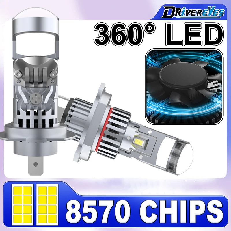 

D 퍼yes H7 LED 6500K Белый 8570 CSP H4 H8 H11 9005 9006 Светодиодные противотуманные фары Plug&Play HB3 HB4 Автомобильные лампы Высокая низкая PTF Мини-объектив
