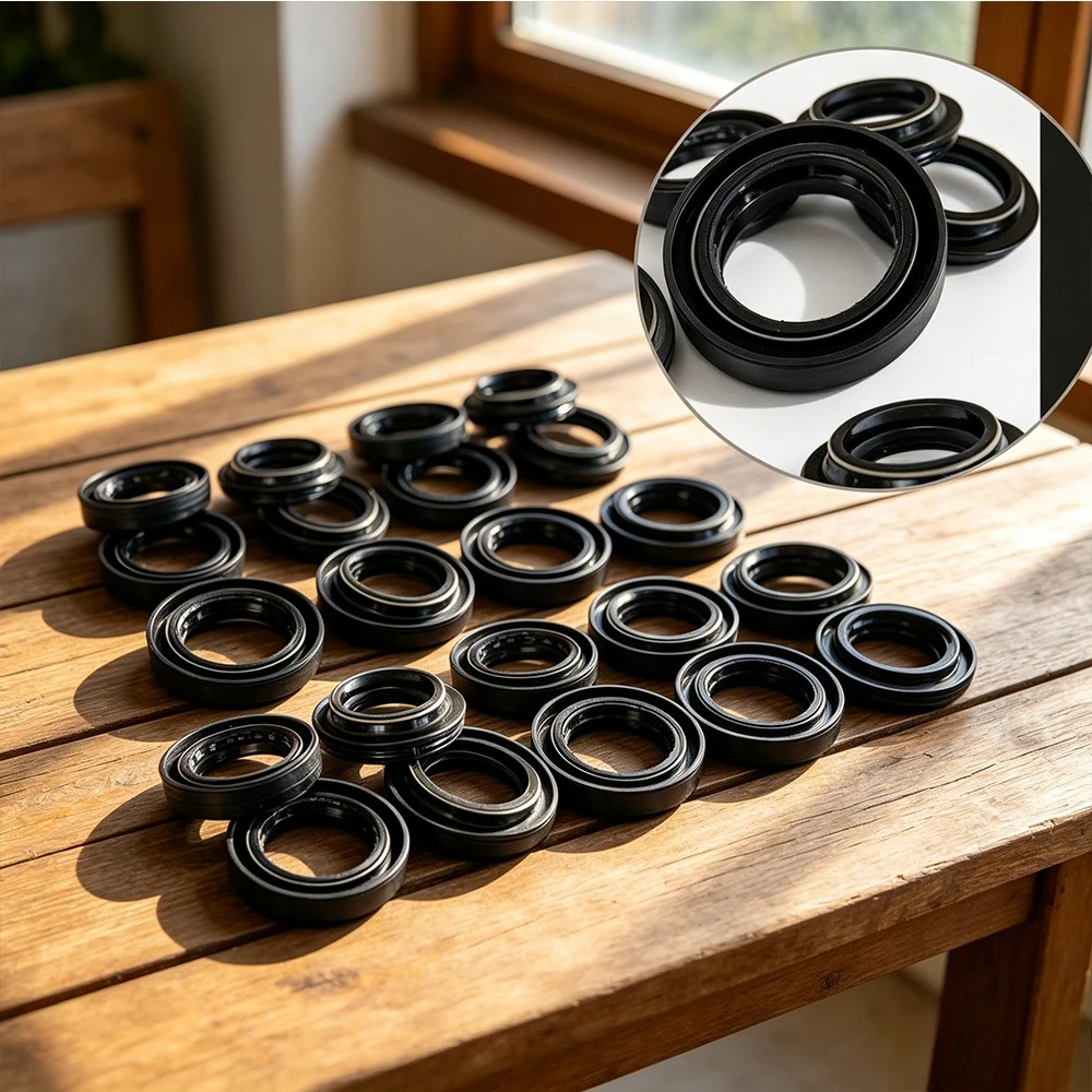 4/8/16/24/32/40pc 35x47x7 35*47 Front Fork Oil Seal 35 47 Dust Cover For APRILIA 125 LEONARDO- MARZOCCHI 150 125 RED ROSE (SUP.)