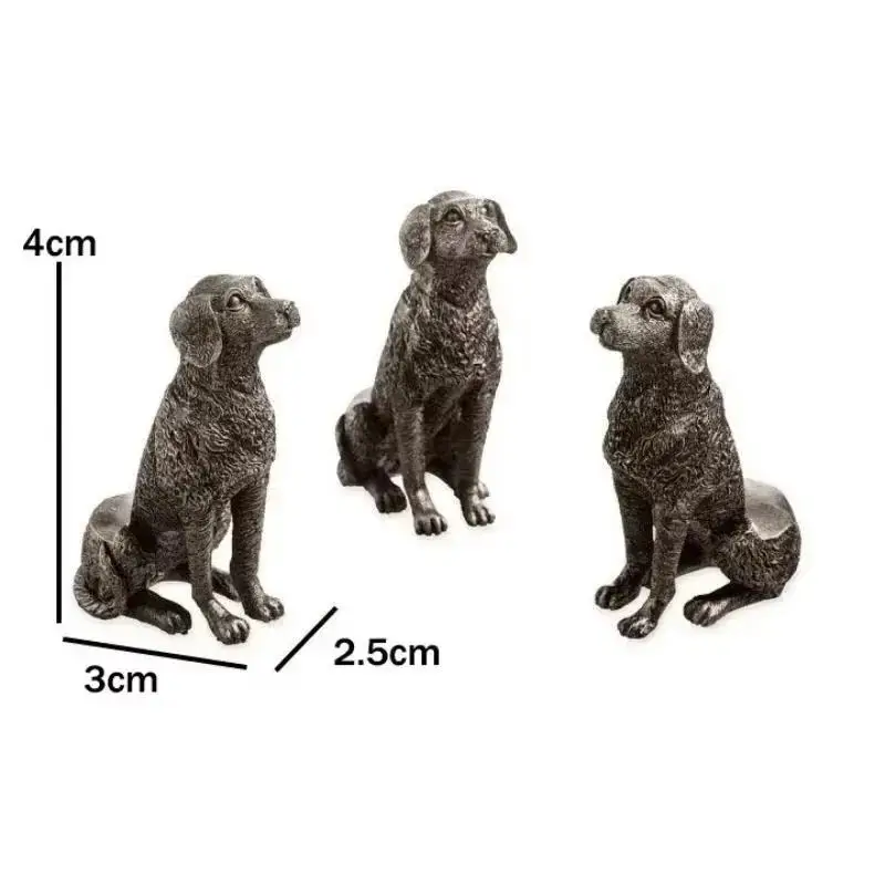 Fuuny 3 Pcs Flower Pot Feet Stand Animal Shape Cat Dog Plant Pots Risers Pad Outdoor Garden Resin Pot Foot Plant Bonsai Holders