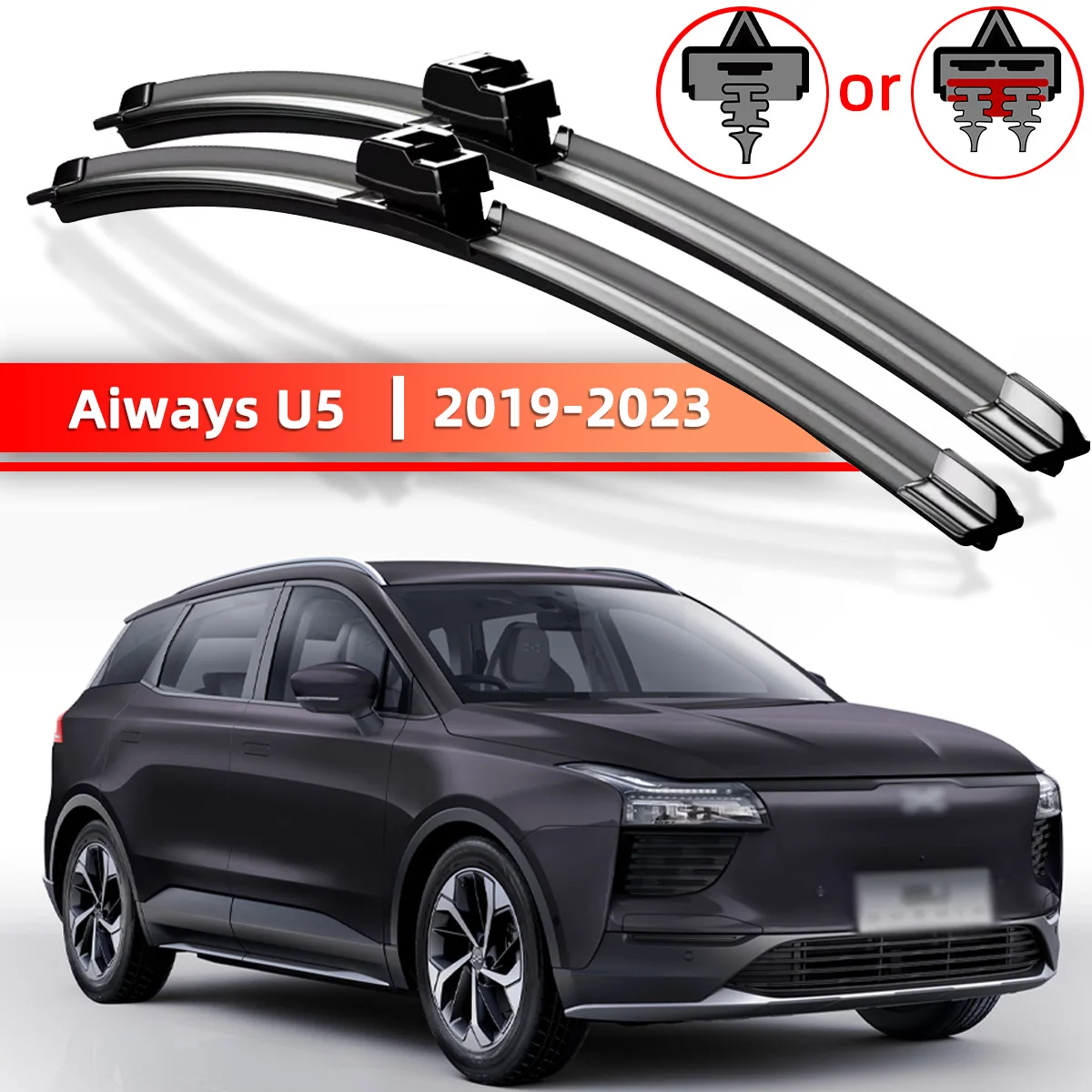 

Car Windshield Wipers Suitable For Aiways Aiways U5 2019-2023 Car Windshield Wipers Windshield Window Accessories 2020 2021 2022
