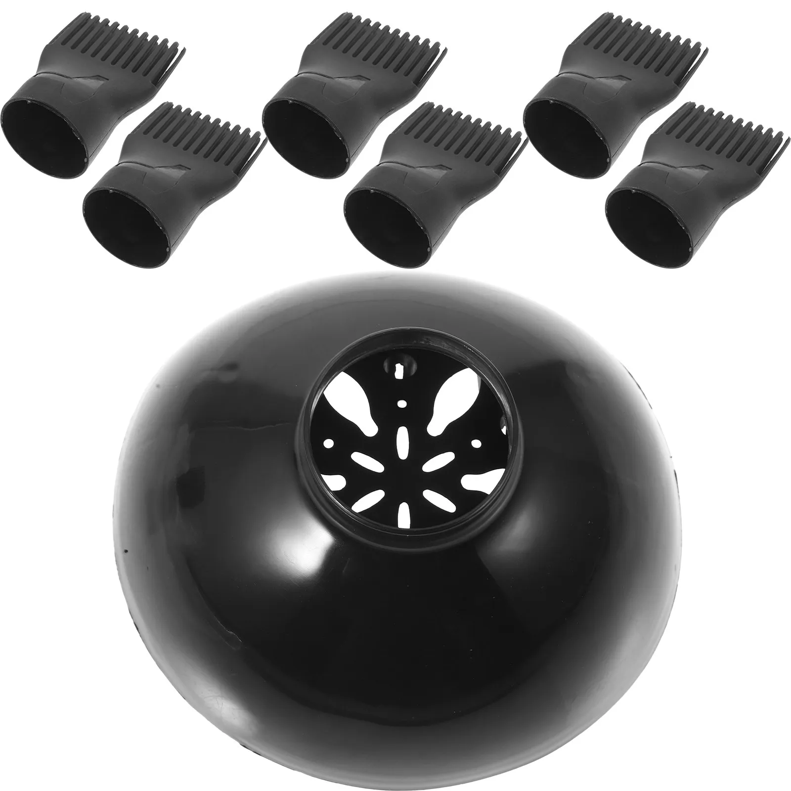 1Set Professional Hair Dryer Comb Nozzle Attachment Focus Airflow Heat Protection Universal Diffuser Blow Dryer Accessory