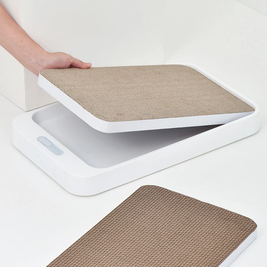 Smart pet scale cat scratching board corrugated paper grinding claws special replacement