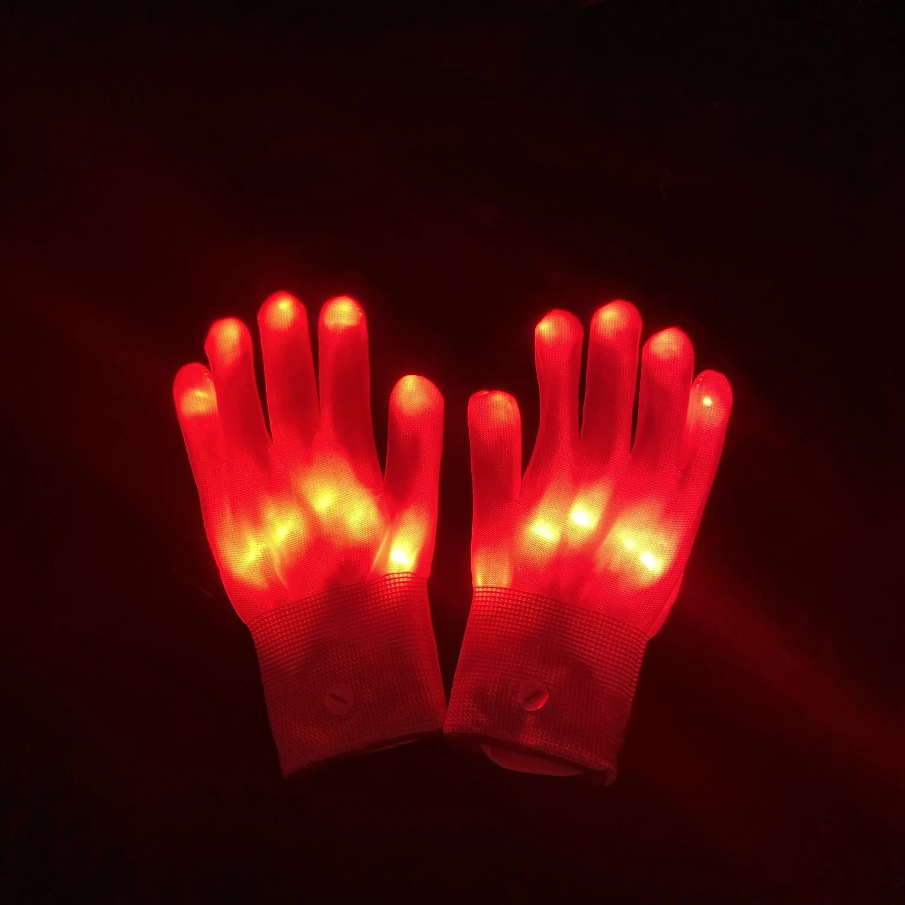 Cosplay Zubehör Handschuhe Dekorative Licht Handschuhe Männer Frauen Hand Tragen Handschuhe Für Dance Performance Coole Mode Handschuhe Für Nacht