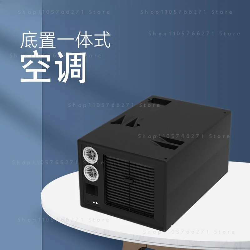 12V 24V 48V Hidden Underfloor DC Inverter Air Conditioner for RV Van Camper