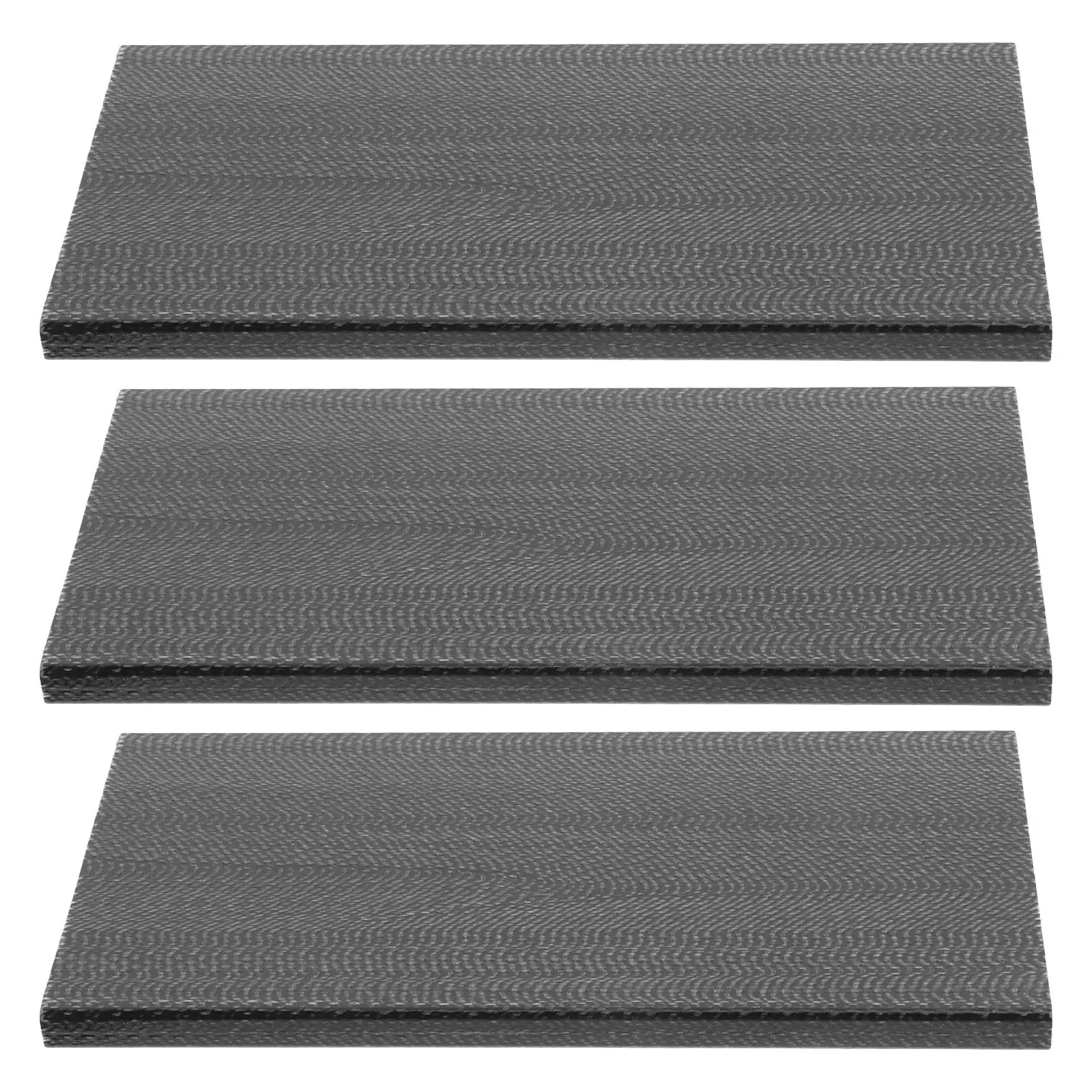 Rocking Chair Spring Plate 3Pcs Fiberglass Replacement Parts for Outdoor Patio Rocker Furniture Repair