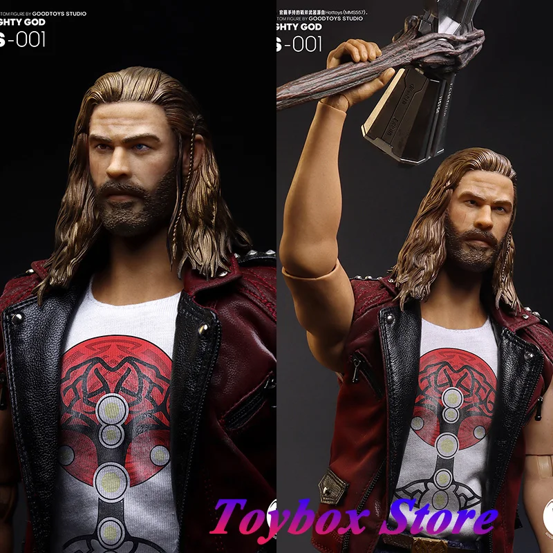 

In Stock Goodtoys GTS-001 1/6 Thor Collectible Man Action Figure Warrior of Gods Marvel Movie Role Simulation 12" Full Set Model