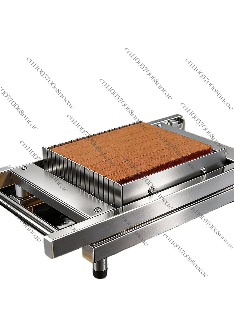 304 Stainless Steel Chocolate & Fudge Cutter, Professional Butter Slicer Grid for Ganache & Gummy Candy