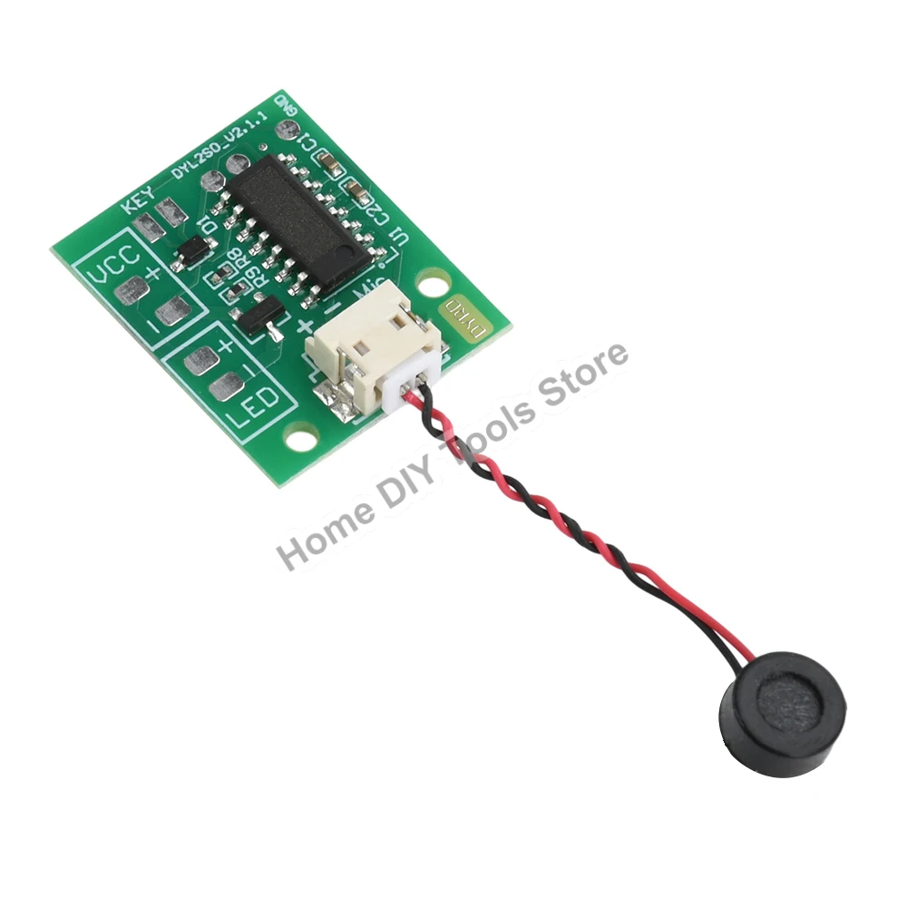 DC 3V-5V DIY Voice Sound Chip Module AI Offline Voice Switch Control Board Night Light Sound Control Circuit Driver Board