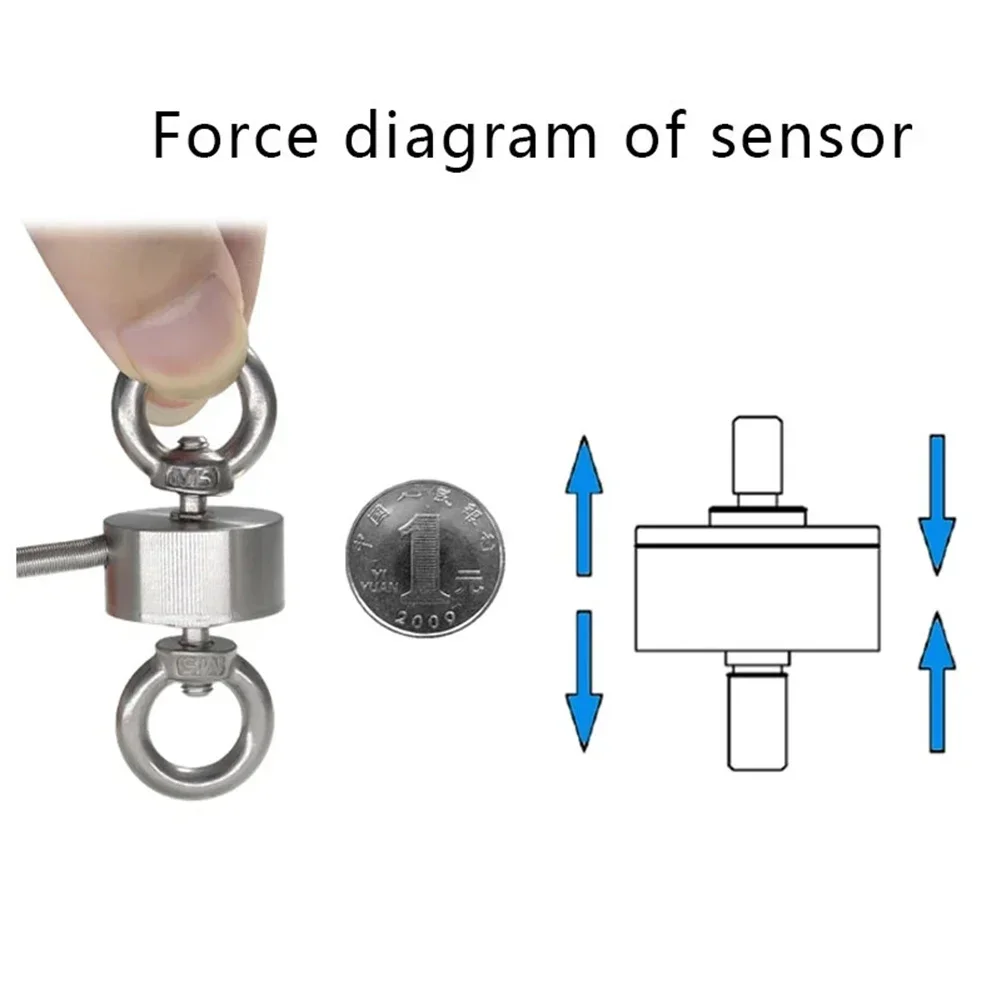 Engineering Miniature Load Cell Tension/Compression Weighing Pressure Sensor Load Cell Tension Sensor Electrical Equipment