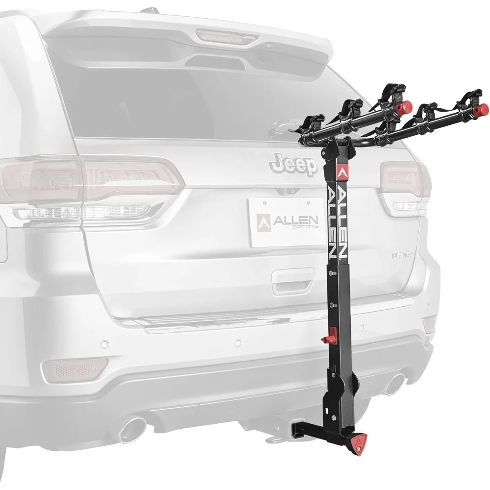 

Allen Sports Deluxe Plus Locking Quick Release 3-Bike Hitch Carrier, Model 830QR