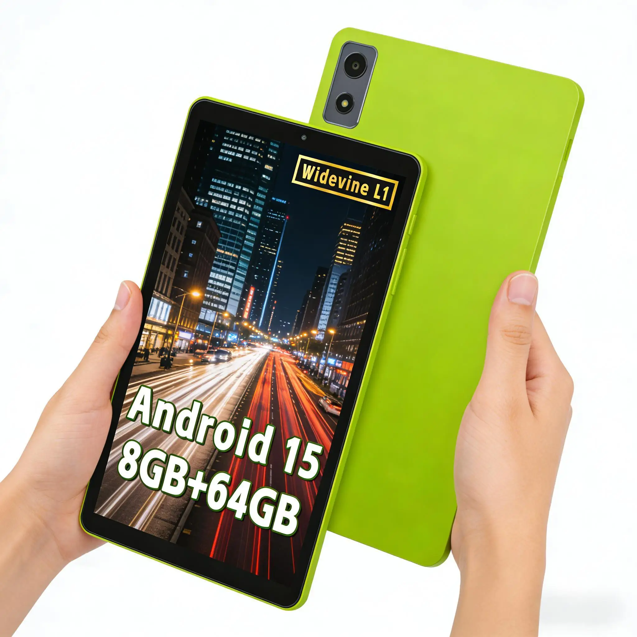 Paitanry Android 15 Tablet 8.68 Inch 8GB(3GB+5GB Expand) RAM 64GB ROM 5000mAh WiFi Bluetooth HD Portable Lightweigt Tablet PC