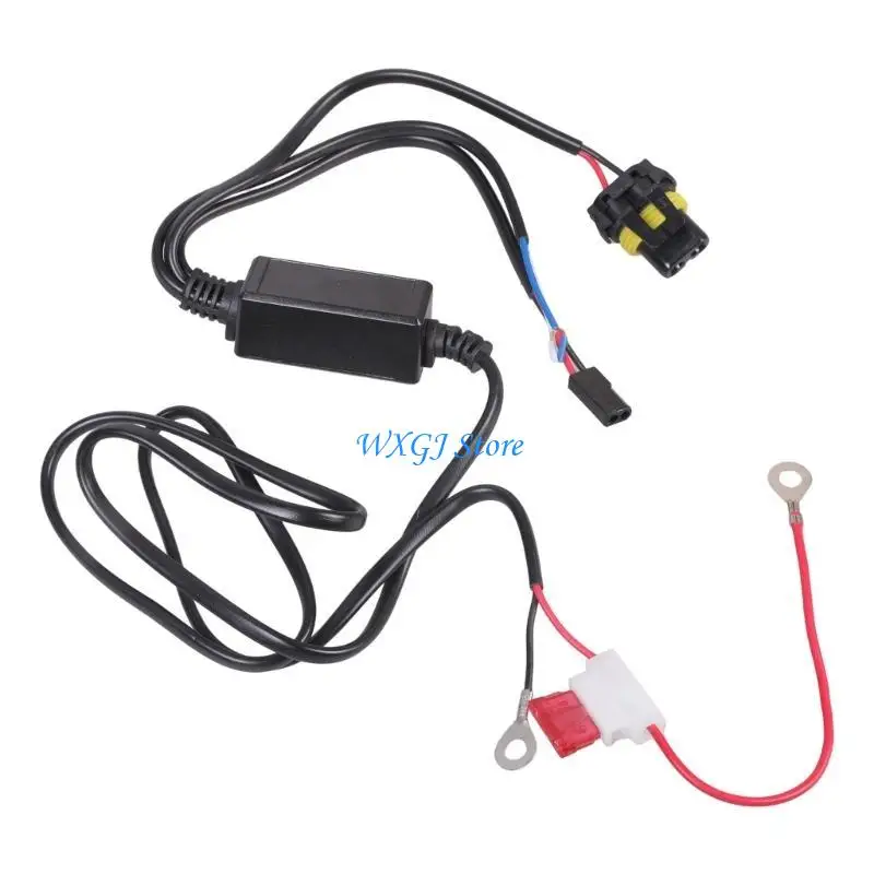 37JE Strong Motorcycle Light Wiring Harness Anti Corrosion Designs for Riding