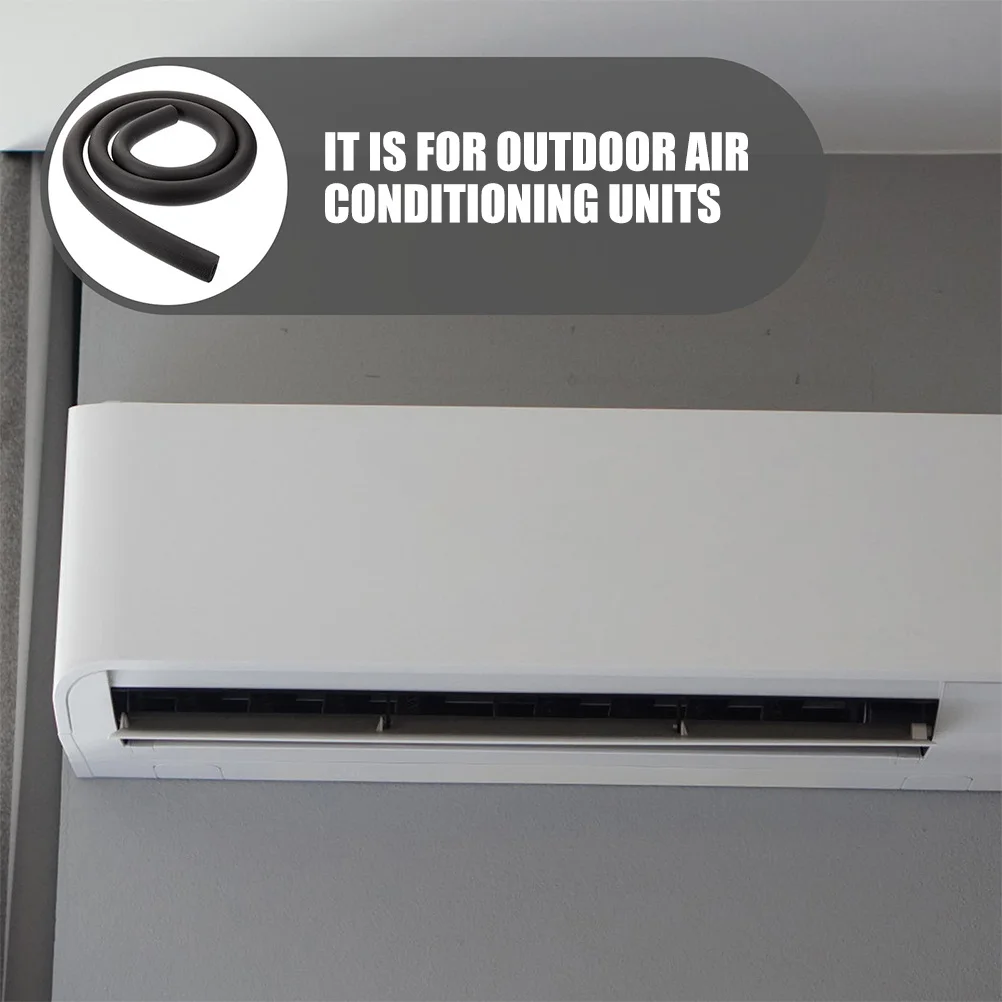 Isolation de tuyau en mousse de coton, diamètre intérieur de 16Mm, épaisseur de paroi de 9Mm, isolation de tuyau auto-adhésive pour l'eau de climatisation