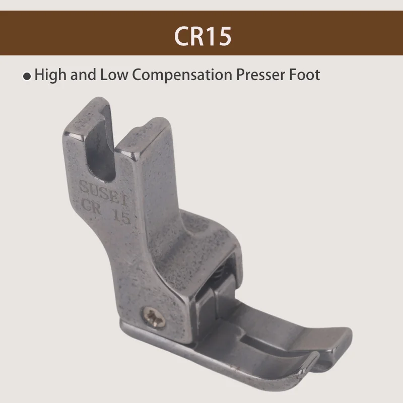 10PCS High and Low Compensation Presser Foot Steel Foot CR10 CR15 CR20 CR25 CR30 CR40 CR50 CR60 CR65 CR70 CR80 CR90 CR100 1mm
