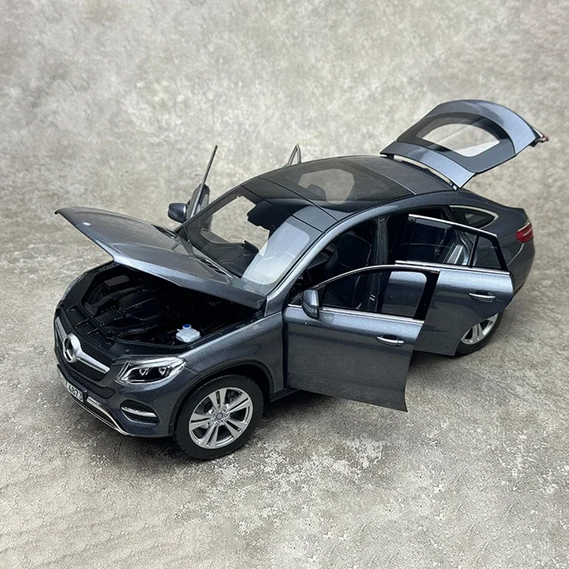 دييكاست 1/18 مقياس GLE كوبيه 2015 سبيكة سيارة نموذج جمع الحلي تذكارية عرض لعبة السيارة
