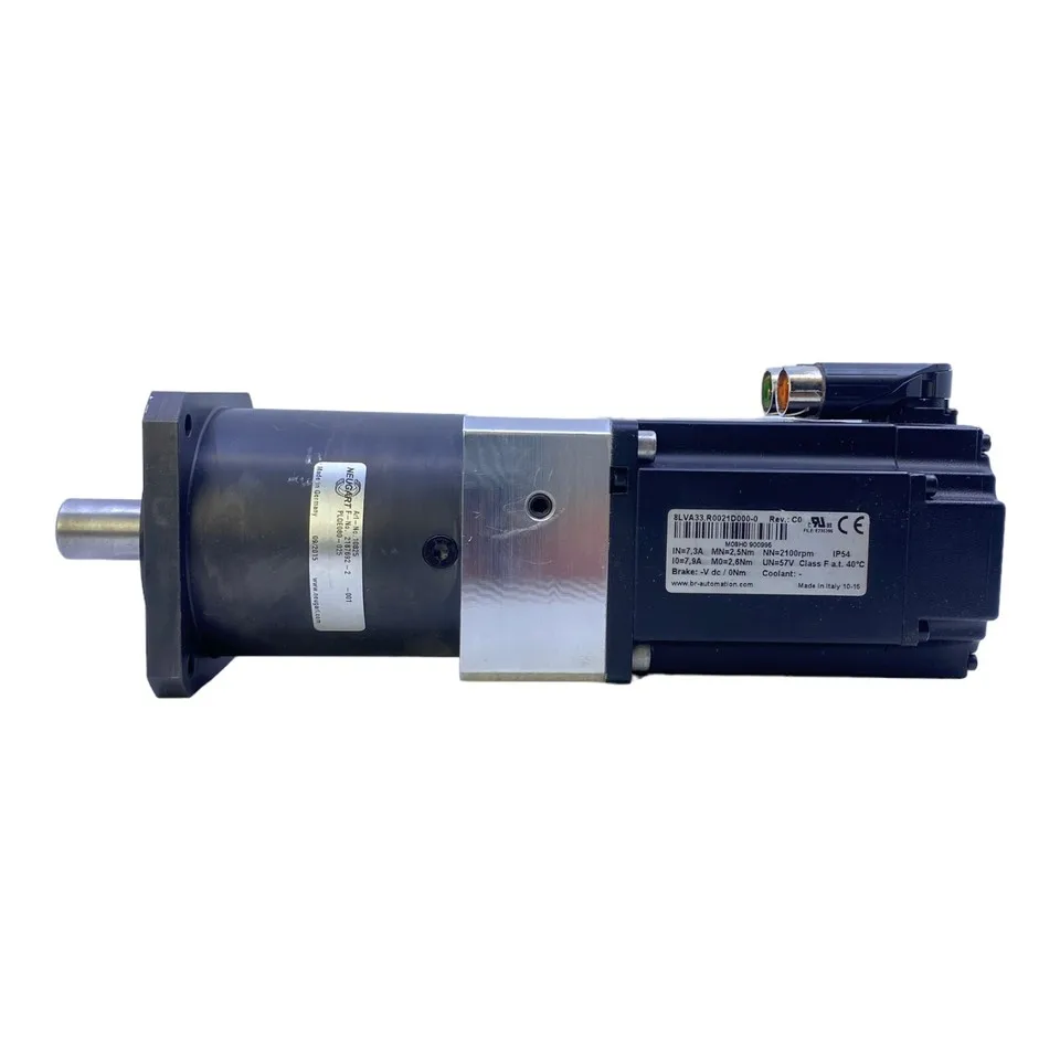 B&R 8LVA33R0021D000-0 High Precision Gear Servo Motor, Integrated Reducer Servo Drive Motor
