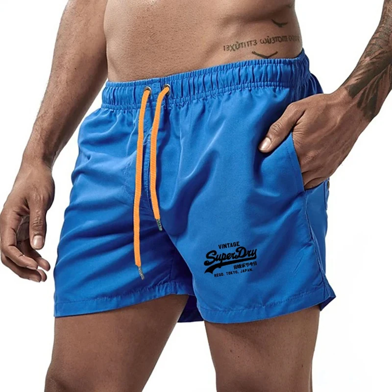 2024 men\'s swimsuit breathable surfing quick-drying casual shorts,summer new beach pants sexy swimming shorts S-4XL