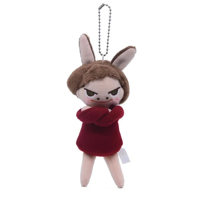 Nara Angel Wings Stuffed Soft Plush Doll Toys Exquisite Kawaii Schoolbag Keychain Decoration Birthday Gifts for Girl Friends