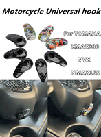 Motorcycle Universal Hook Luggage Hook Bag Hanger Grip Helmet Holder For YAMAHA XMAX 300 250 NMAX155 NVX 155 Aerox xmax300