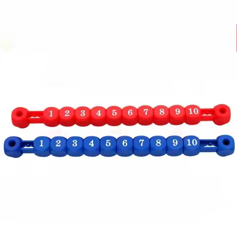 Table Football Machine Accessory, Multifunctional Grid Score Strip Counter for Table Game Sports Equipment