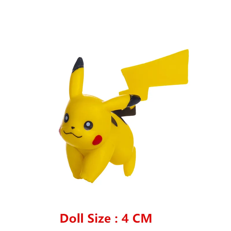 Pokemon Anime-Figuren, 4–13 cm, Cartoon, neuer Stil, Pikachu, Glurak, Mewtu, Actionfigur, Spielzeugmodell, beste Geburtstagsgeschenke – Detail 39