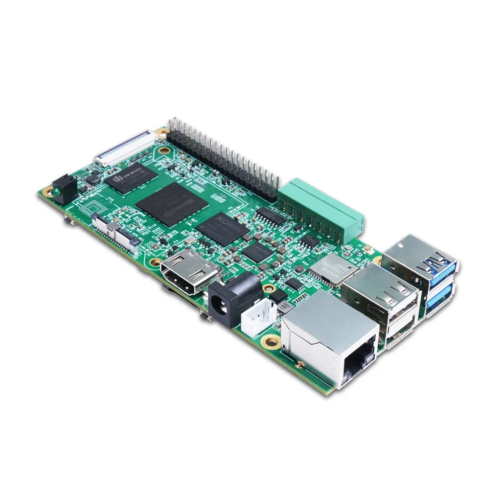 Scalable RK3576 Development Board 26 TOPS Hailo-8 AI-Enhanced Industrial SBC Raspberry Pi High Computing Power New Title