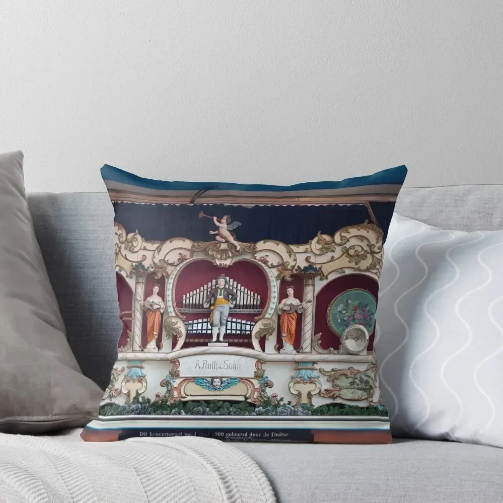 

Fairground Organ Throw Pillow Pillowcases Bed Cushions Decorative Cushion Cushions Cover pillow