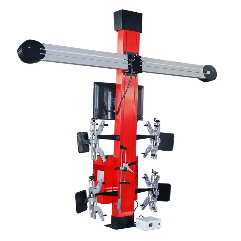 car 3D wheel alignment machine garage workshop equipment