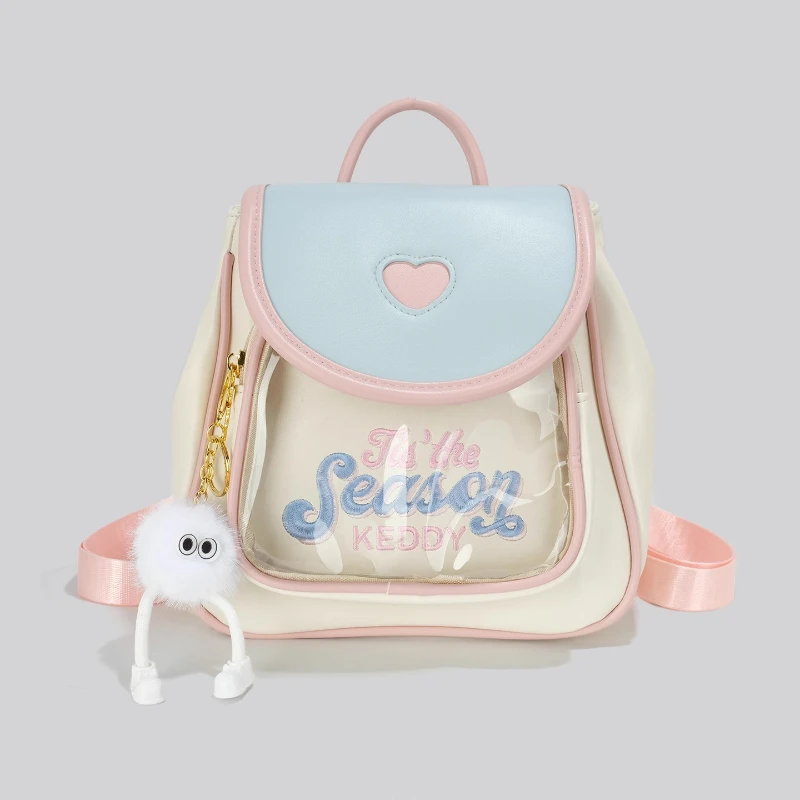 Japanischer Original-Süßigkeitsfarbe ist süßer süßer Lolita-Ltabag-Rucksack für Frauen 2025, neuer High-End-Mädchen-vielseitiger kleiner Rucksack