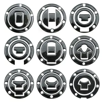 碳纖維燃油箱蓋貼紙,適用於摩托車,通用型,適用於本田、鈴木、川崎、雅馬哈等車型。 6 最佳銷售 燃油貼紙 - №1