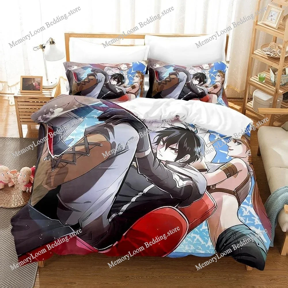 

Anime The Kingdoms of Ruin Bedding Set Duvet Cover Comforter Bed Set Quilt Cover Pillowcase King Queen Twin Size Boys Girl Adult