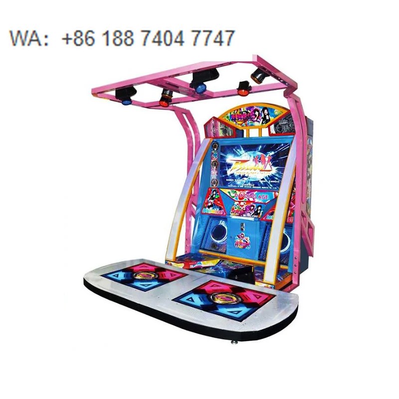 Indoor Video Game Entertainment Equipment Large Entertainment Dance Machine Arcade Dance Machine