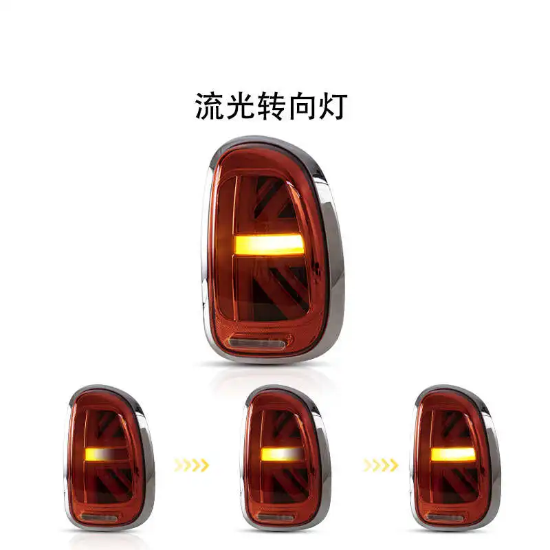 LED Taillight Assembly for MINI R60 2010-2016 Brake Reverse Parking Running Light Turn Signal Indicator Rear Lamp Streamer