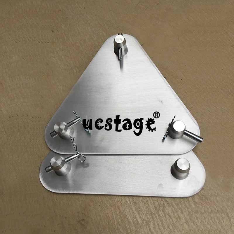 Placa base de armazón compatible con F33, placa base triangular de aluminio para iluminación de escenario