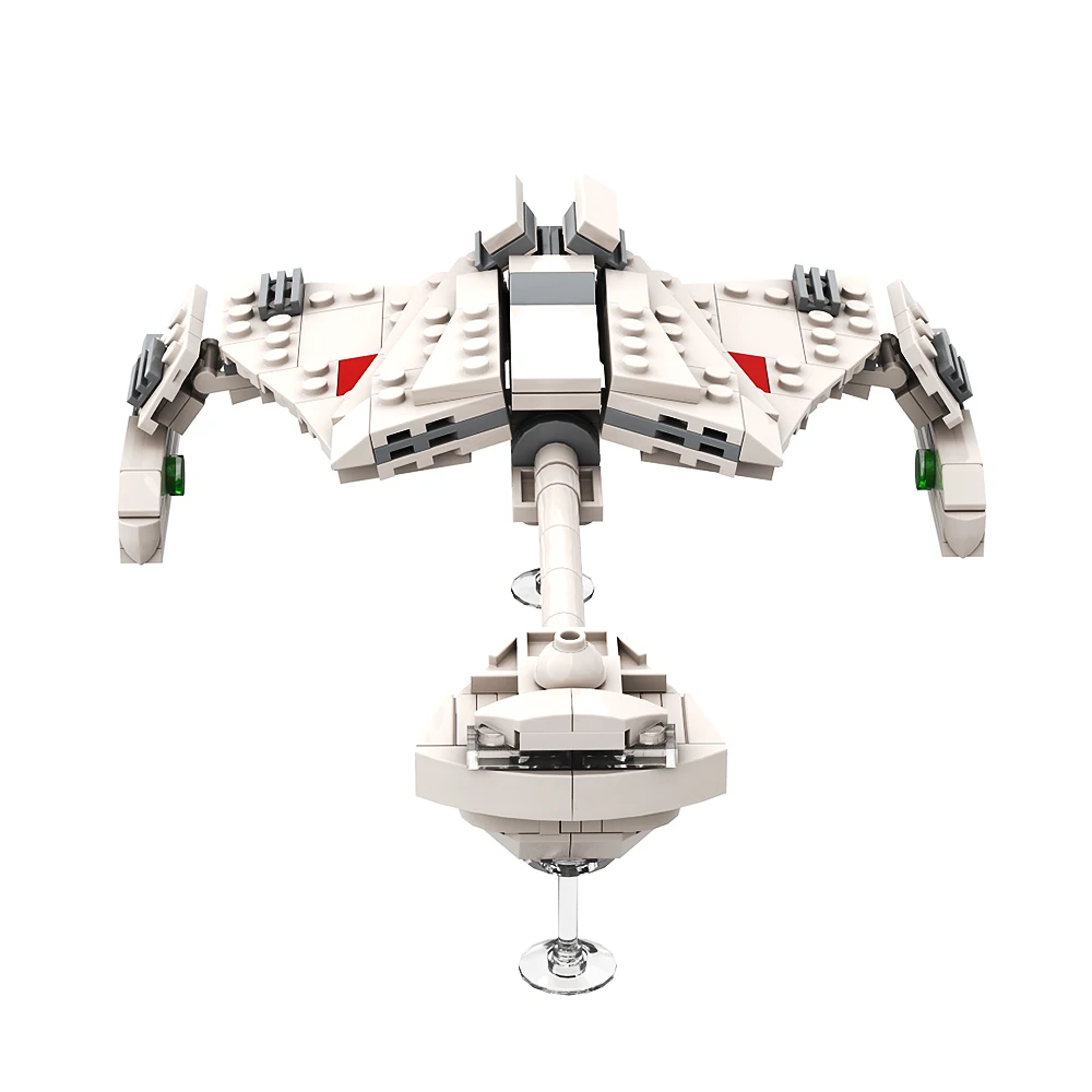 Gobricks Space ดาว Klingons D7 การต่อสู้ Cruisered Building Block ชุด Treked Akira Class Bird of Prey ยานอวกาศอิฐของเล่นของขวัญ