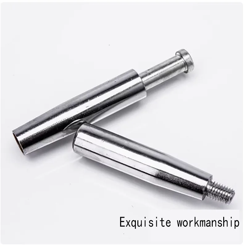 Machine tool hand crank lever rotating handwheel long handle fixed movable chrome plated through iron handle m6m8m10m12