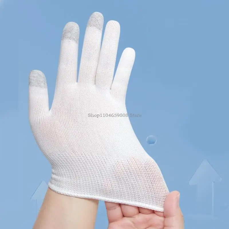 

Breathable Conductive Fiber Touch Display Gloves For Rhythm Game Outdoor Ready Nylon Fabric Fit All Ergonomic Design 2x
