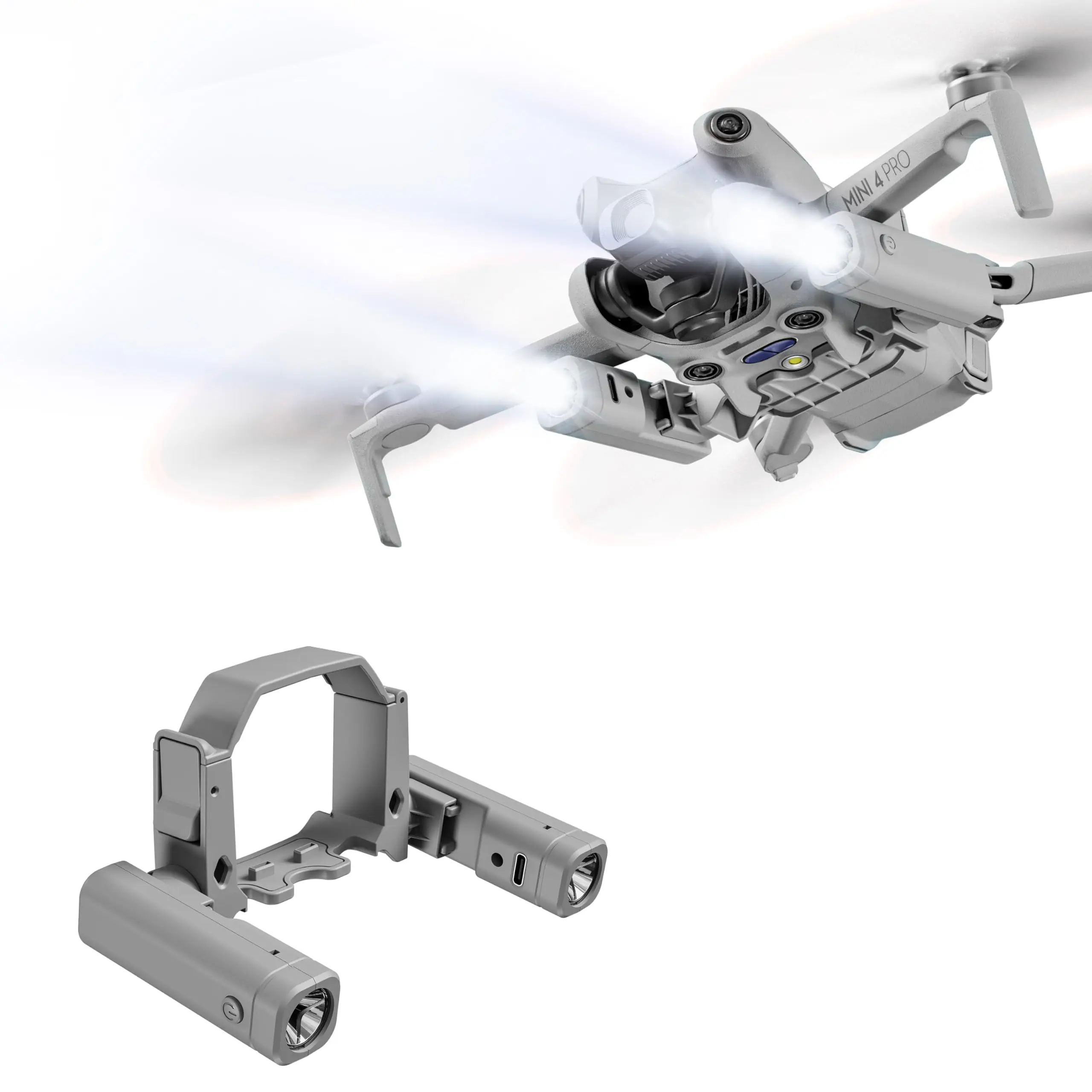 

Аксессуары для DJI Mini 4 Pro, светодиодная ночная навигация, вспомогательный свет, прожектор, ночная навигация/вспышка/DJI Mini 4 Pro