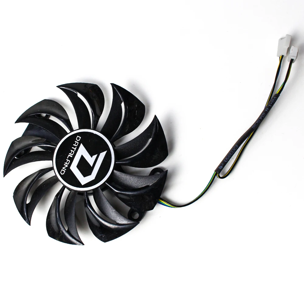 GA91B2U-PFTA 87MM Cooling Fan Replacement for PowerColor Red Devil RX470 RX480 RX580 Graphics Card Cooler 4pin+3pin