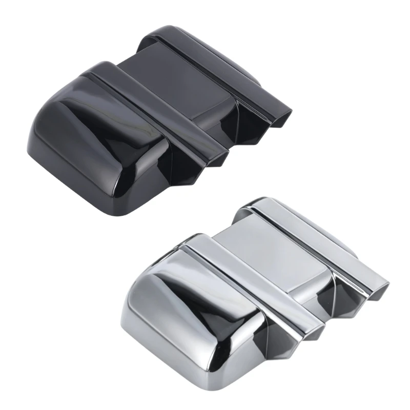 Side Mirror Covers for Listed 2008-2016 Vehicle Application, ABS Left and Right Exterior Housing Replacement Pair Set D7YA