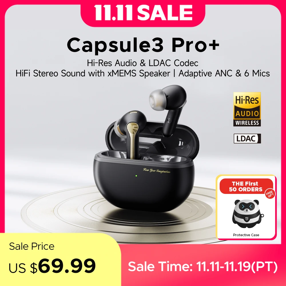 SoundPEATS Capsule3 Pro+ ANC