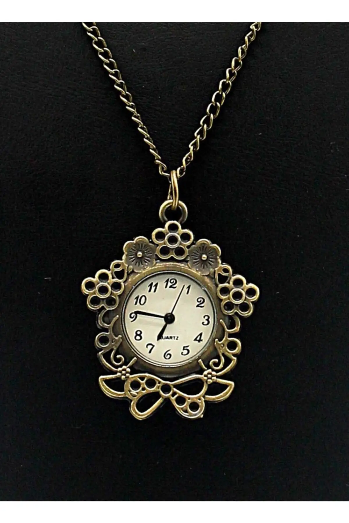 Uras Necklace Flowers Looking Köstekli Vintage Watch Men Women Free Shipping Fashion