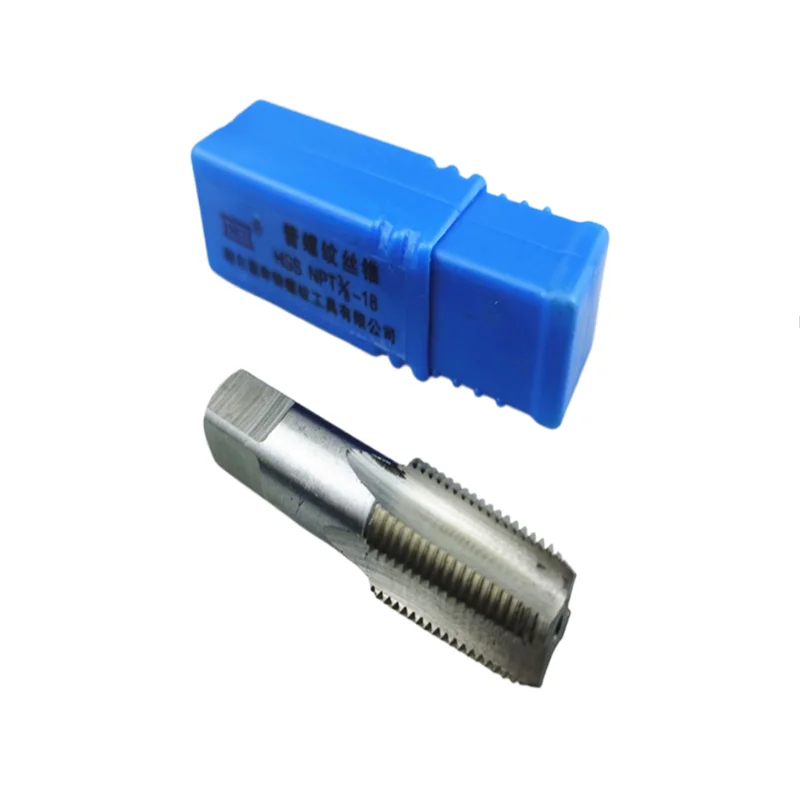 W6542 HSS  pipe thread tap RC RP PT NPT, 1/16.1/8.3/8.1/4.1/2.3/4.1 inches. 2 inches, used for pipe thread tapping tools