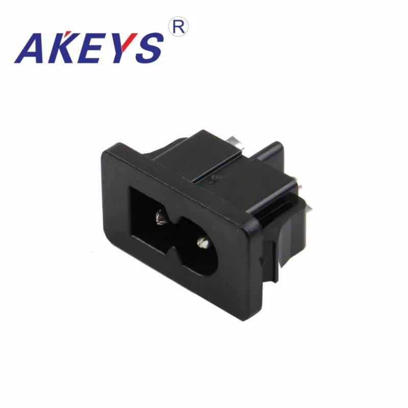 10 PCS AC-009D eight character socket type switch AC power socket switch for computer